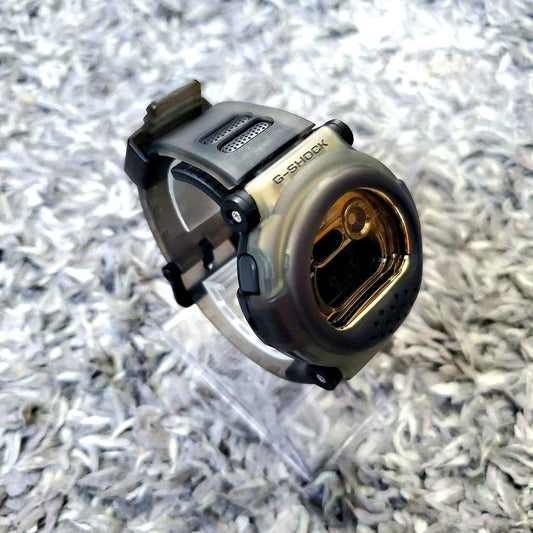 Casio G-Shock G-B001MVB-8JR Jason Model Gold watch used condition, front view