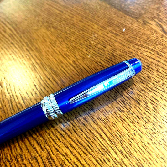 Cross Ballpoint Pen No.10 with oil-based ink in single color, used condition