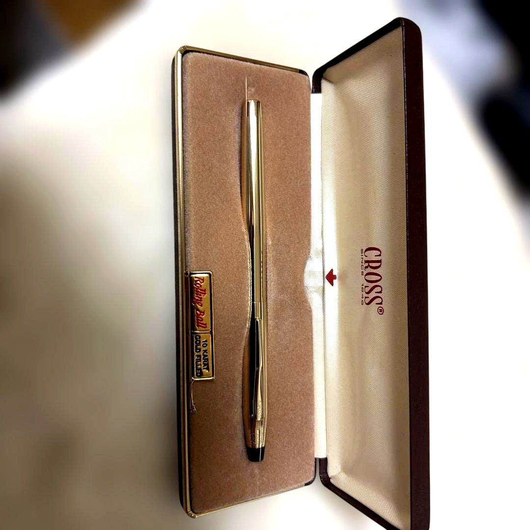 Cross Gold Plated Rollerball Pen 10K Gold Filled
