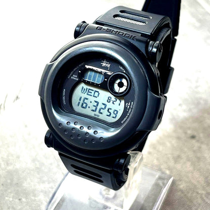 Stussy Casio G-Shock Jason G-001ST digital watch with resin band and shock-resistant design