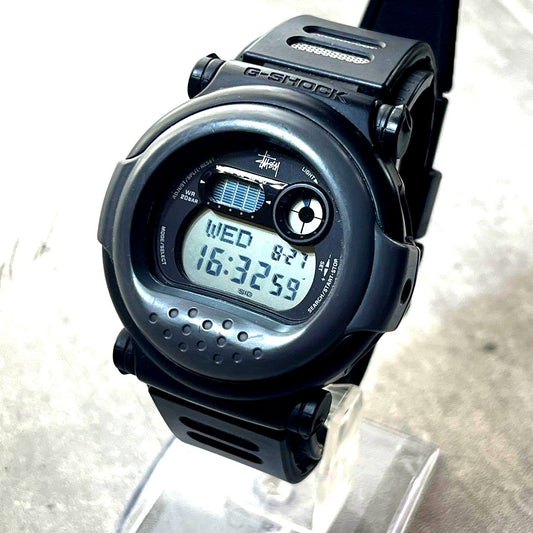 Stussy Casio G-Shock Jason G-001ST digital watch with resin band and shock-resistant design