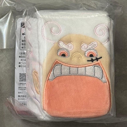 Bandai One Piece Luffy plush multi-card case with prize and extra F prize Japan import
