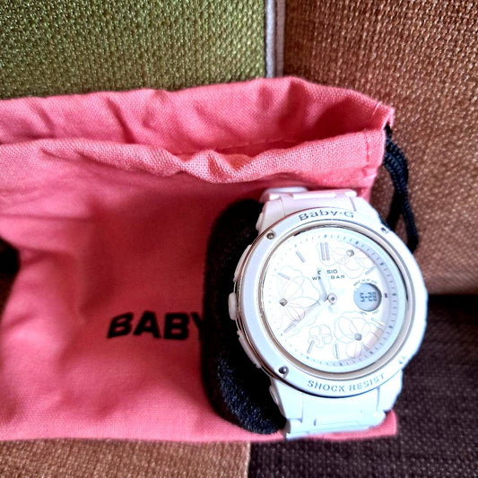 Casio G-Shock BHA150FL7AJF watch in like-new condition, black with durable design