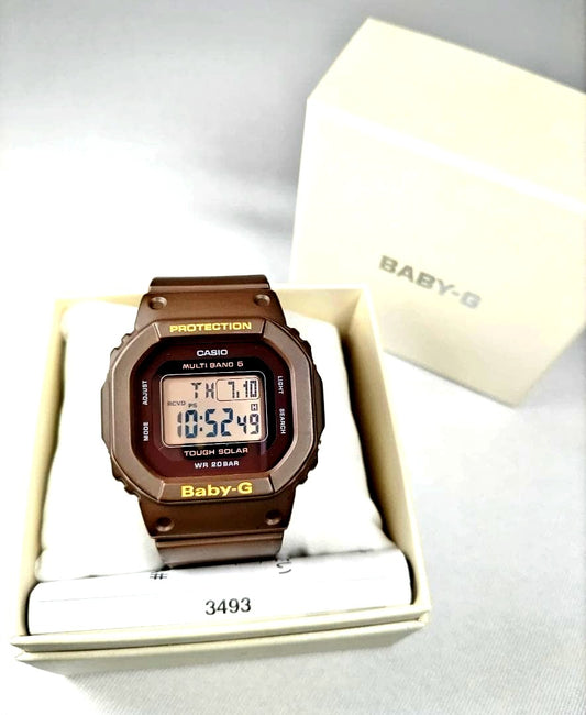 Casio Baby-G BGD-5000UET-5JF digital watch with resin case and solar radio technology