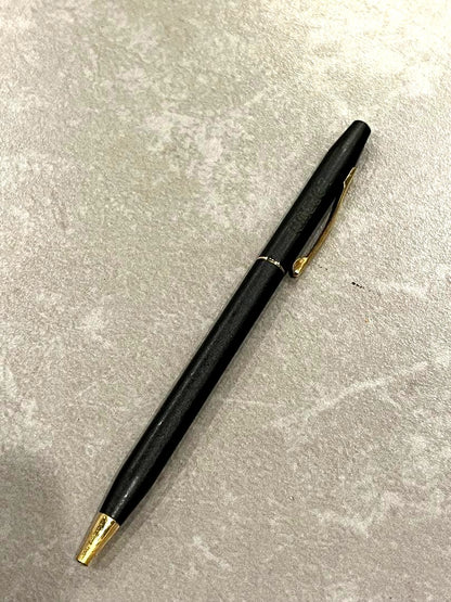 HCross Classic Century black ballpoint pen with sleek design and smooth writing tip
