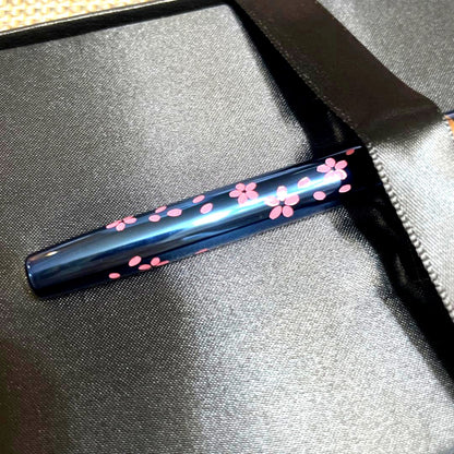 Momo Mayu Cherry Blossom Pattern Cross Cap Pen