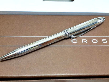 CROSS Silver Ballpoint Pen Body — Japan Import