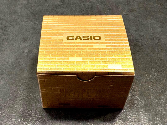Casio G-Shock X J Balvin gold digital ring watch CRW-001JB-9JR with full metal body and line strass