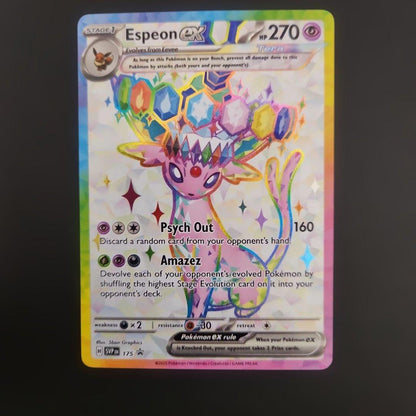 Espeon Ex Eifiex English Promo Pokemon card in good condition with no noticeable scratches