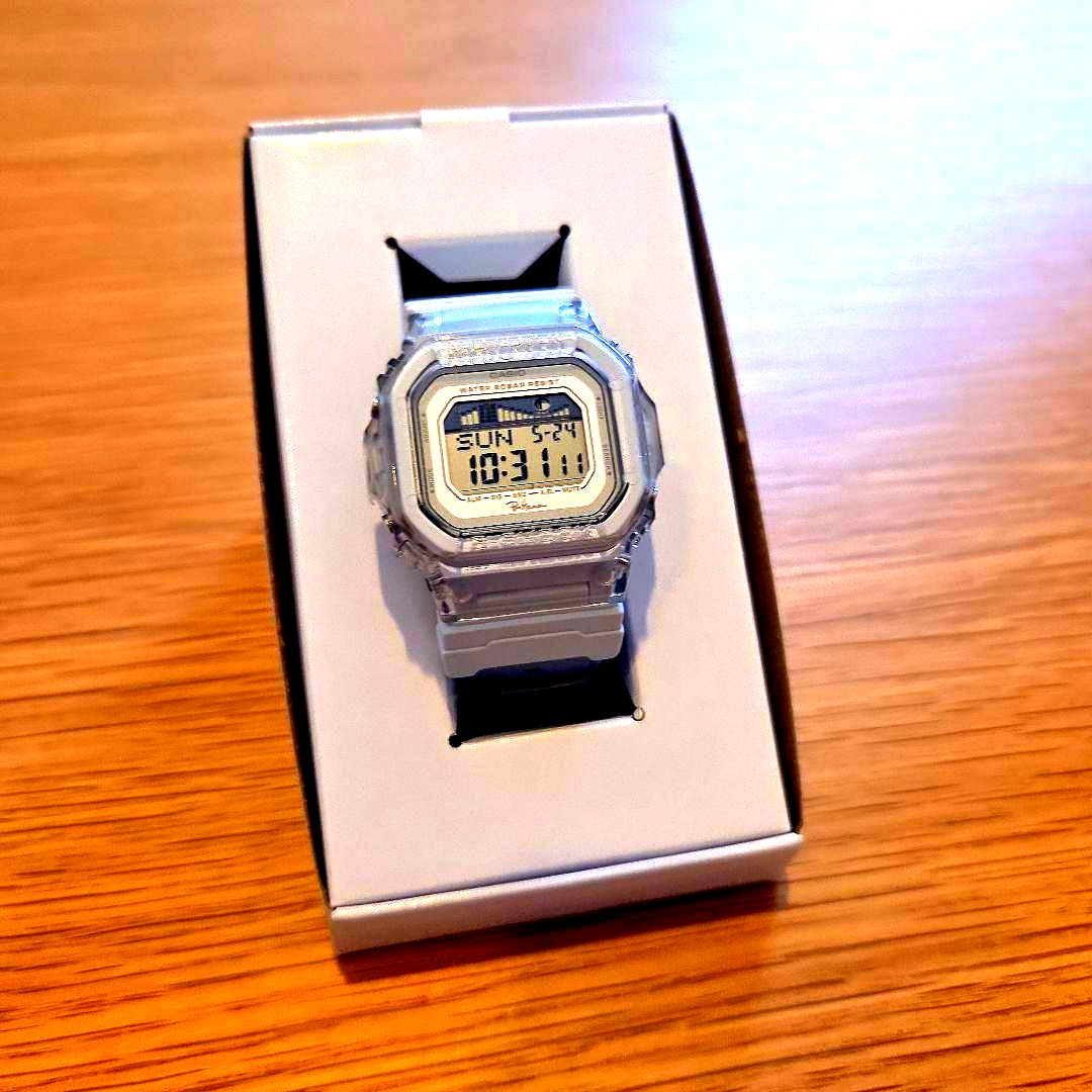 Casio G-Shock Ron Herman GLX 5600 digital watch with black resin band and rectangular face