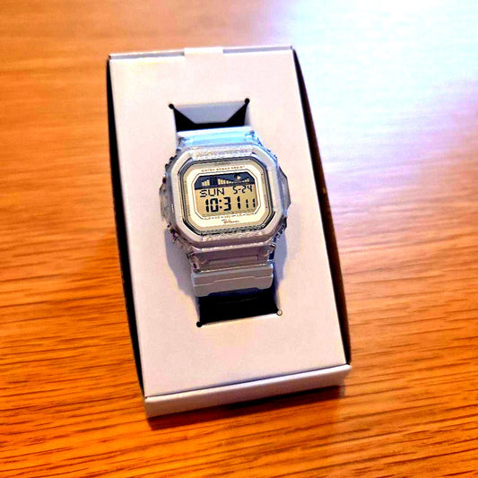 Casio G-Shock Ron Herman GLX 5600 digital watch with black resin band and rectangular face