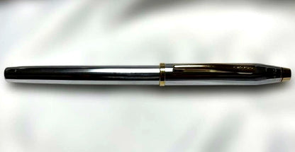 Cross Townsend Rollerball Pen Pure Chrome Model with Wakaari Flaw — Japan Import