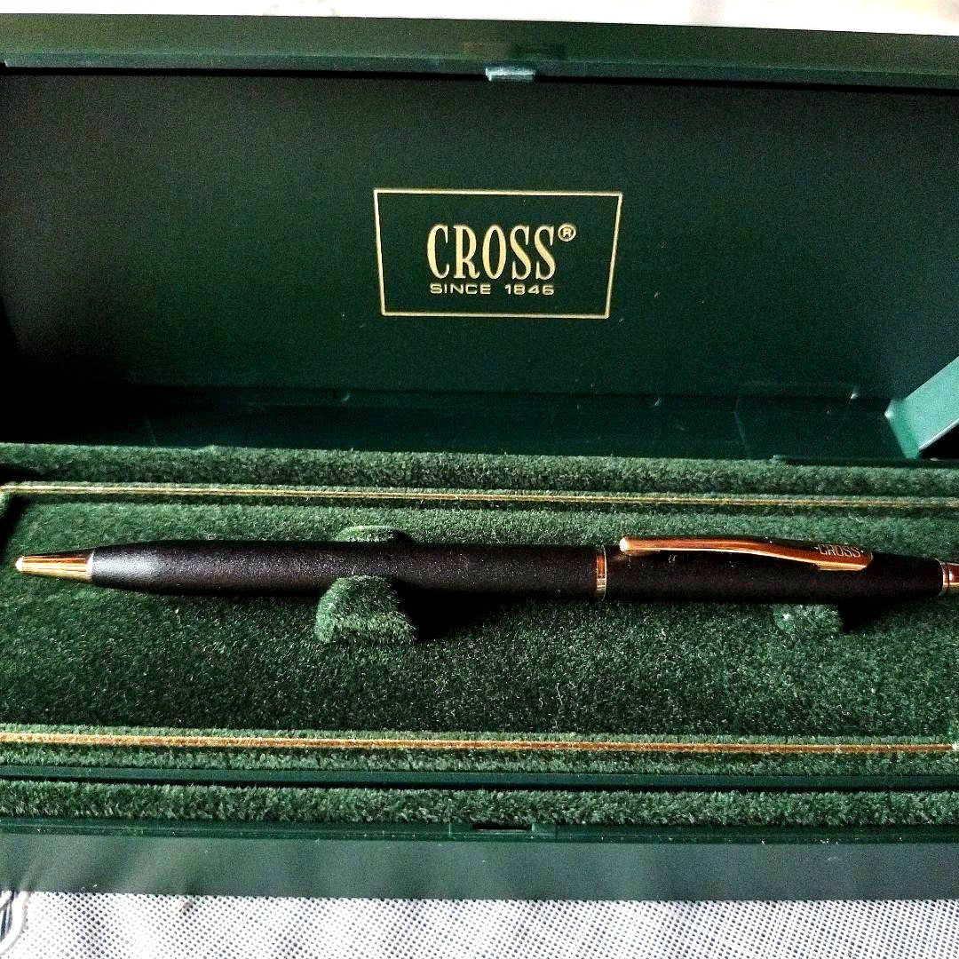 Cross Classic Century Ballpoint Pen Model 2502 CLB BP Black Gold Japan Import