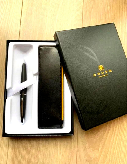 Cross Ballpoint Pen with Pen Case Japan Import
