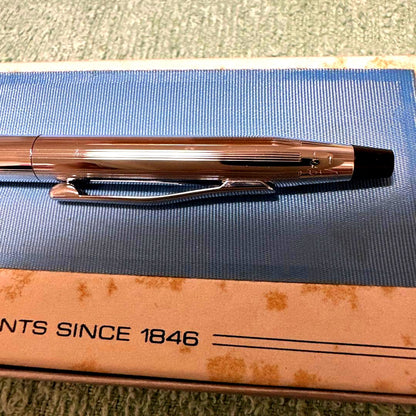Cross Silver Ballpoint Pen Model 18 — Japan Import
