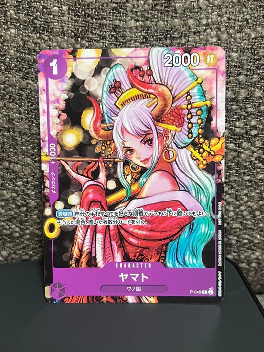 Yamato One Piece Card Game Promo card model P-046 from Japan import in good condition