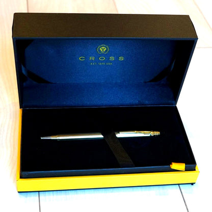 Cross Classic Century 10k Gold Plated Ballpoint Pen N4502③