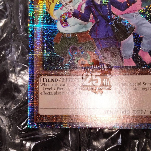 Yugioh 25th Anniversary error misprint Tour Guide from the Underworld RA04-EN157 single card Japan import