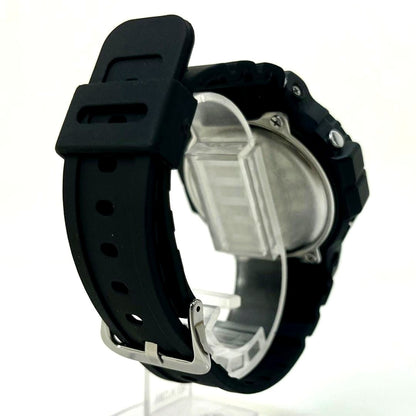 Casio G-Shock DW-5900 black square digital quartz watch with replacement strap