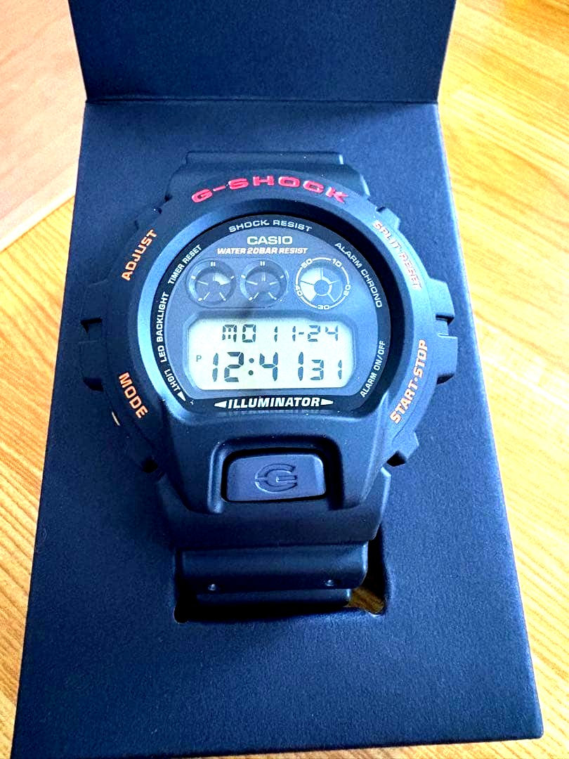 Casio G-Shock Digital Watch with Illuminator Black