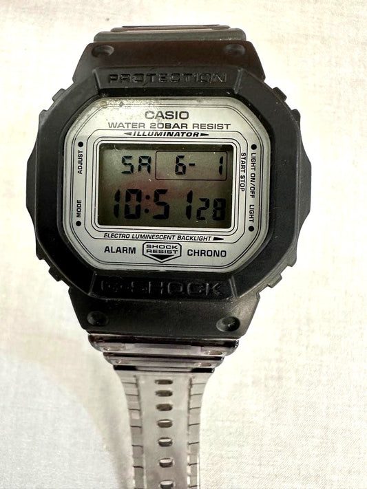 Casio G-Shock DW-5600VT limited edition Beams collaboration watch with crazy pattern design