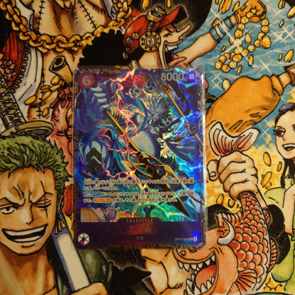 Bandai One Piece Card Game Energy Parallel OP05-098 flagship award prize card from Japan import