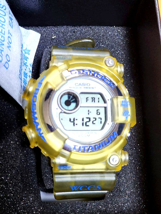 Casio G-Shock Frogman W.C.C.S Triple Manta watch with original box and protective back cover film