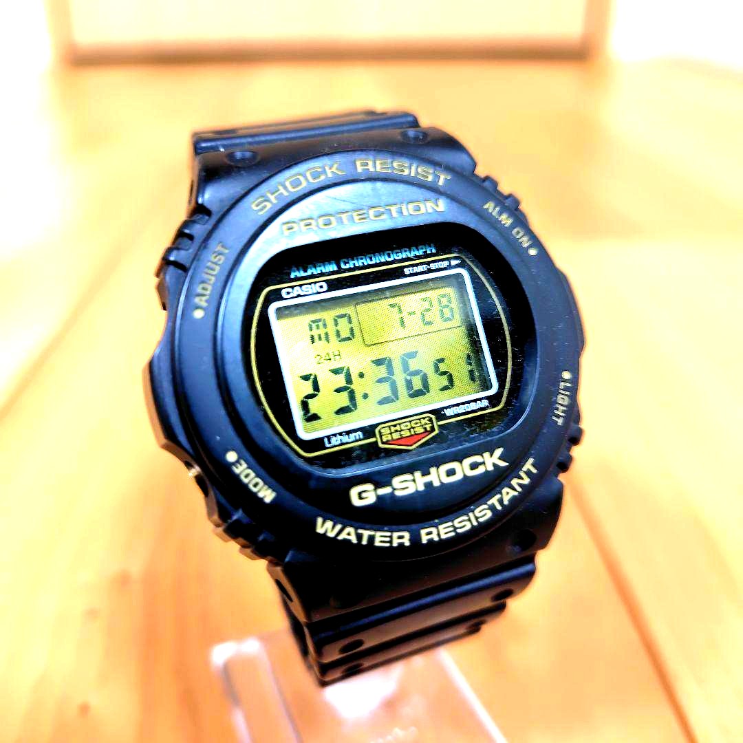 Casio G-Shock 35th Anniversary DW-5735D black digital watch with water resistance and shock resistance