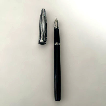 Cross Century II Sterling Silver & Black Lacquer Fountain Pen