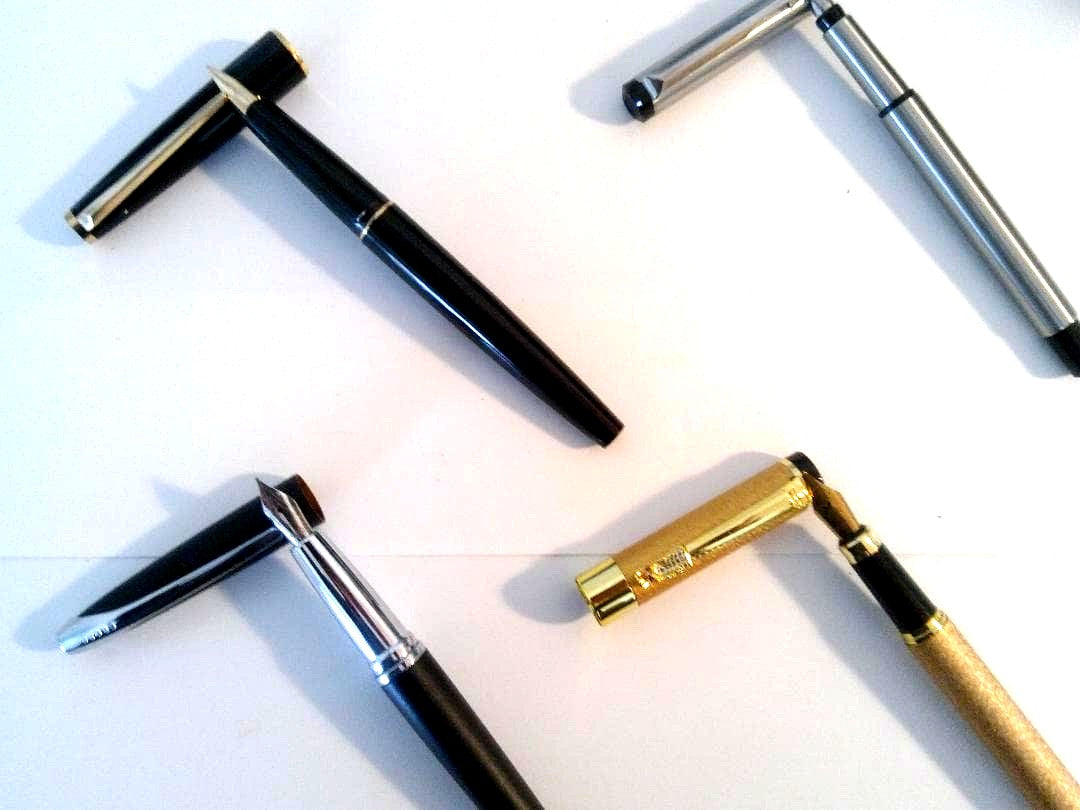 Montblanc Parker Cross Jinhao Set of Four Pens including Model 310 - Japan Import