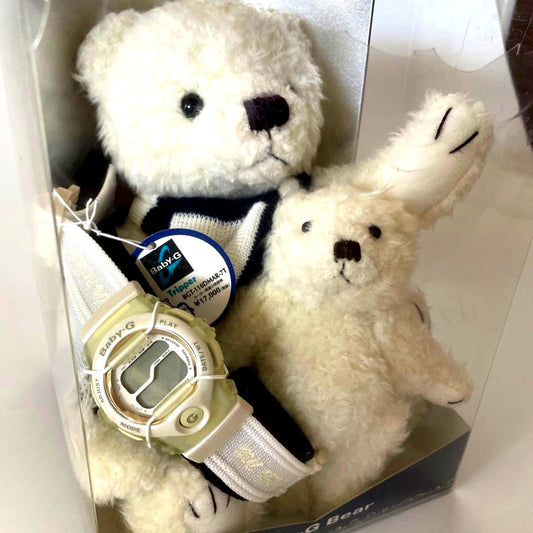 Casio Baby-G Bear Series BGT-110DMAR-7T white wristwatch Japan import with digital display