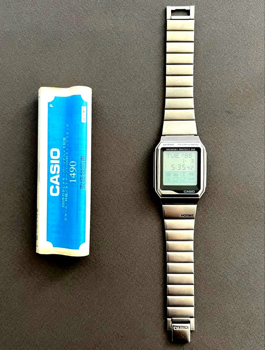 Casio HotBiz VDB-2000 Touch Screen Digital Data Bank Watch — Japan Import