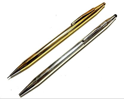 Cross 18K Gold Filled Cross Sterling Silver Set