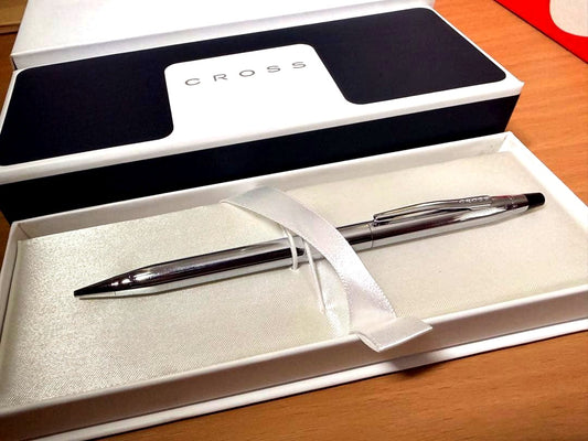 Cross Classic Century Glossy Chrome Mechanical Pencil Case Included