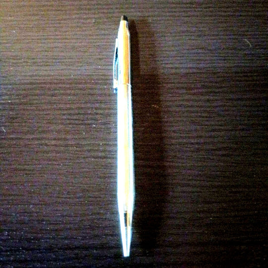 Cross Classic Century Silver Mechanical Pencil with slender silhouette and rotating lead mechanism