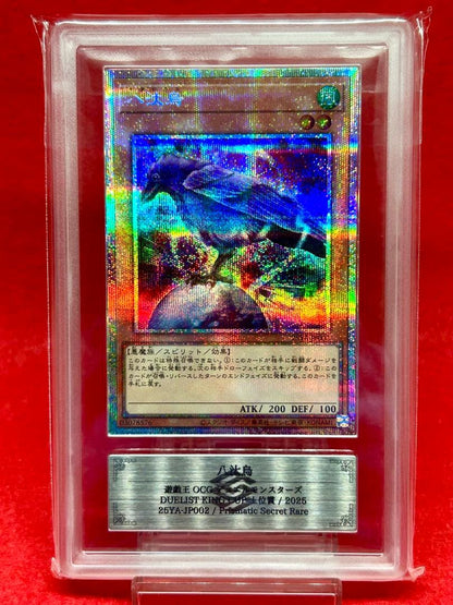 Duelist King Cup ARS10 Prismatic Secret Rare Yu-Gi-Oh card 25YA-JP002 featuring Wind attribute