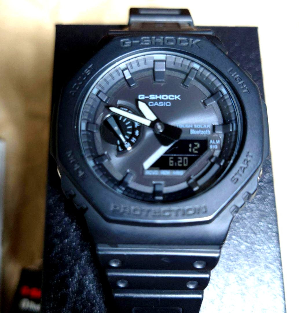 Casio G-Shock GA-B2100-1A1JF Watch Bluetooth Solar Water Resistant - Japan Import