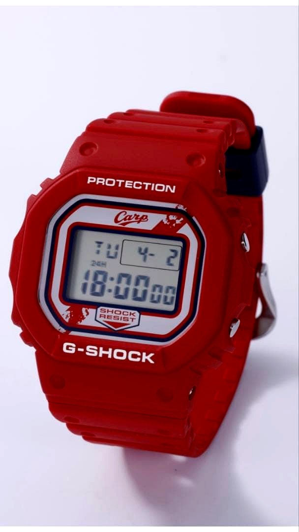 Casio G-Shock Digital Watch Hiroshima Carp 2024 Model Red Japan Import