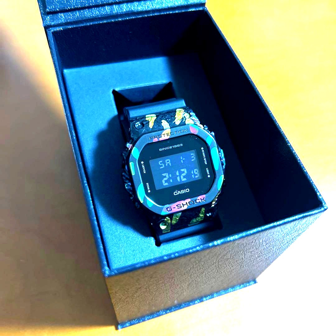 Casio G-Shock GM-5640GEM-1JR 40th Anniversary Edition multi-color digital watch Japan import