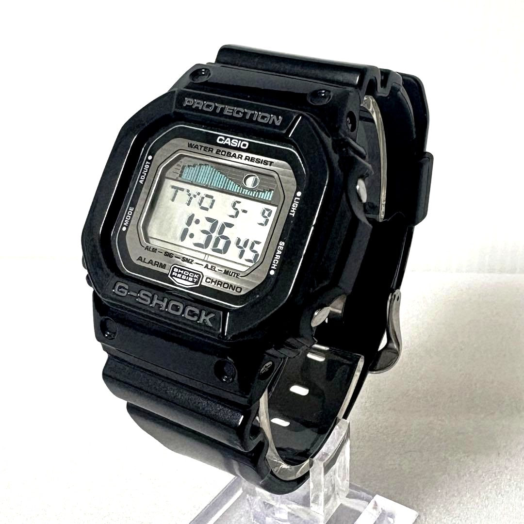 Casio G-Shock G-Lide GX-5600-1JF digital watch Japan import in good used condition with black resin band