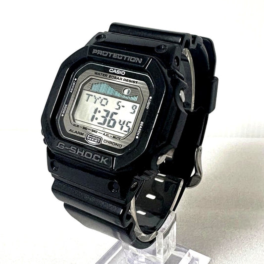 Casio G-Shock G-Lide GX-5600-1JF digital watch Japan import in good used condition with black resin band