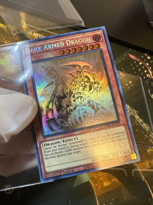 YuGiOh Dark Armed Dragon Ghost Rare card GFP2-EN179 North America 1st edition Japan import
