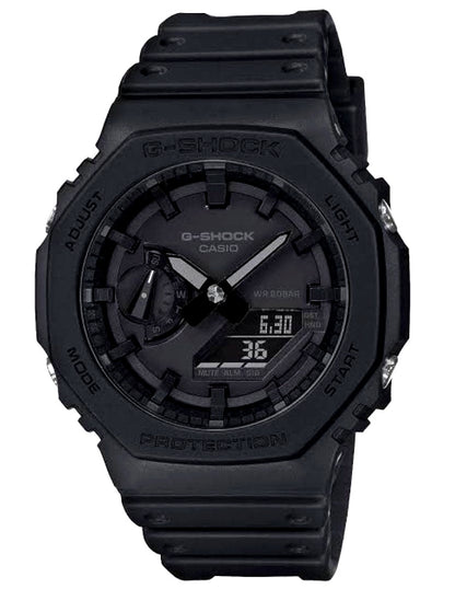 Casio G-Shock All Black Watch new authentic Japan model showing black durable design with digital features