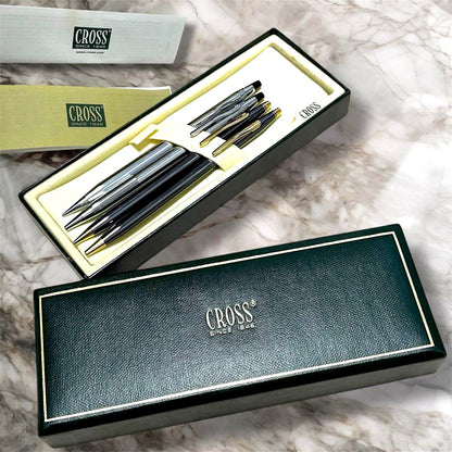 Cross Classic Century Silver Ballpoint Pen with Box and Accessories