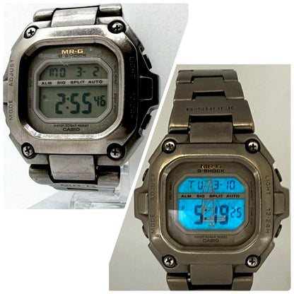 Casio G-Shock Master G MRG-110T America’s Cup Limited silver dial full metal watch