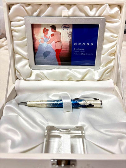 Cross Disney Cinderella Limited Edition Ballpoint Pen serial number 1971 with case and manual