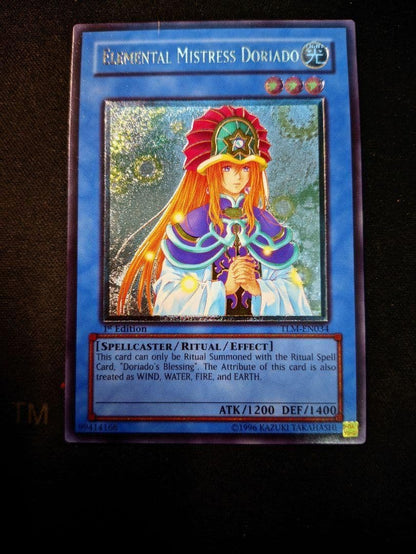 Yu-Gi-Oh Spirit Scanner Doriad TLM-EN034 Relic Rare English 1st Edition collectible card Japan import