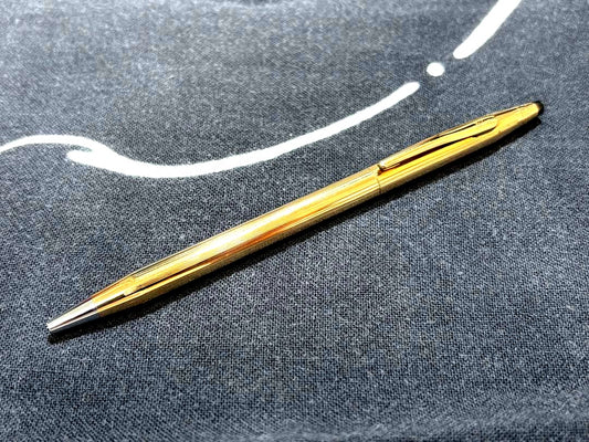 Cros Century Classic 14K gold plated vintage pen with smooth finish for collectors