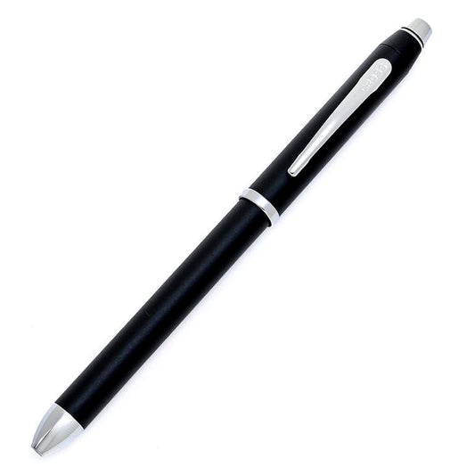 Cross Tech3 multi-function pen model AT0090-3ST in black with rotating design and ballpoint pen plus mechanical pencil