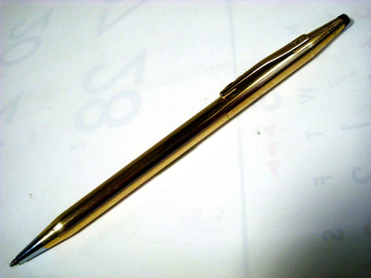 Cross Classic Century 14kt Gold Filled Red Ballpoint Pen Made in USA
